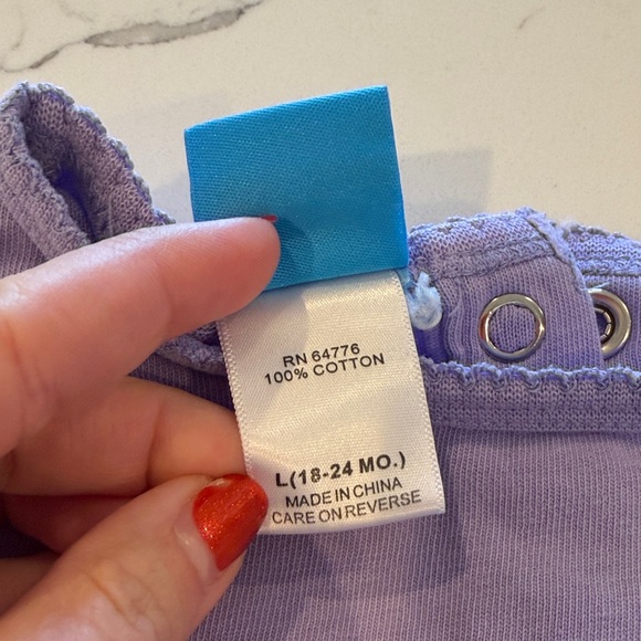 Purple Little Princess Bodysuit - Little Big Dogs - Picture 3 of 11